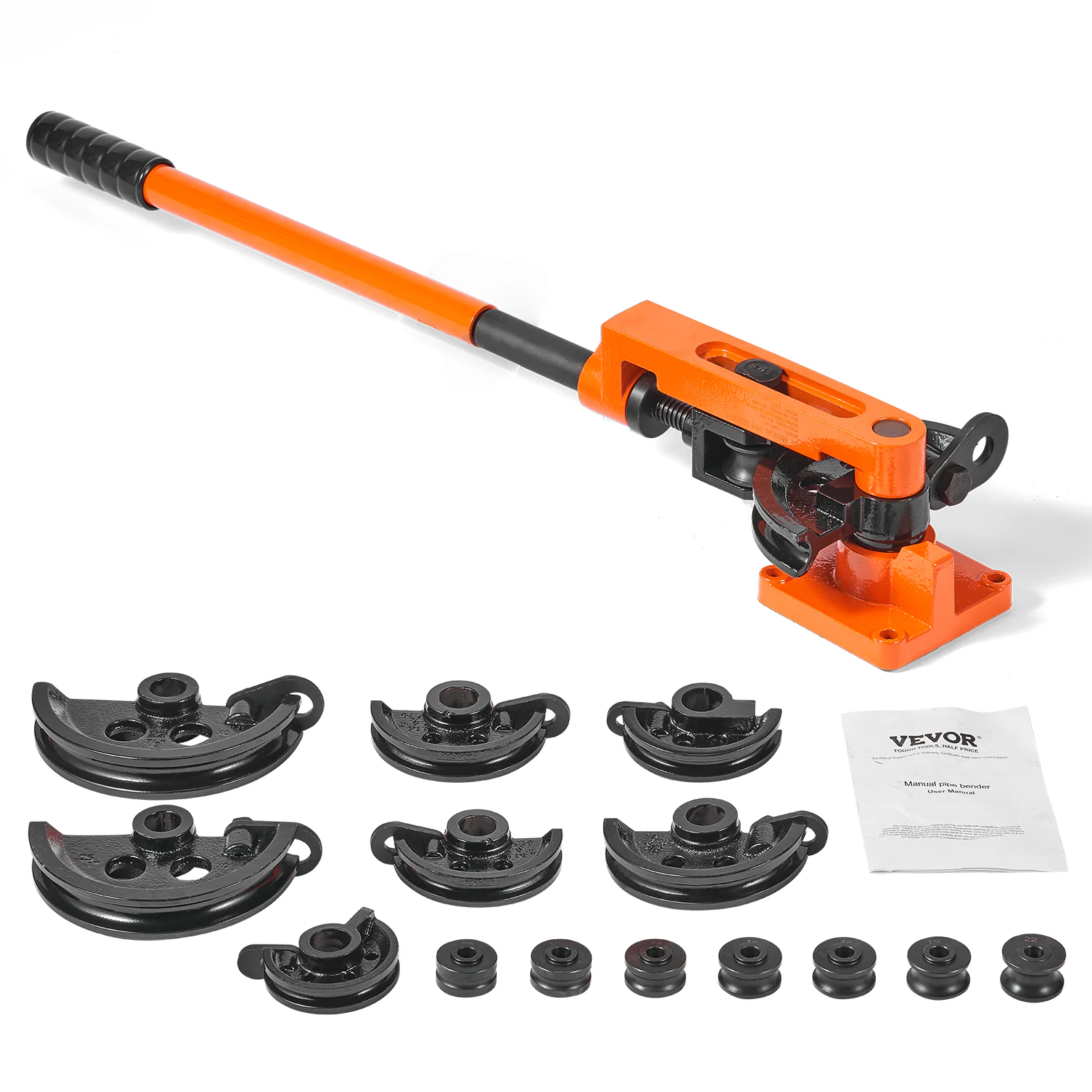 Handheld conduit bender