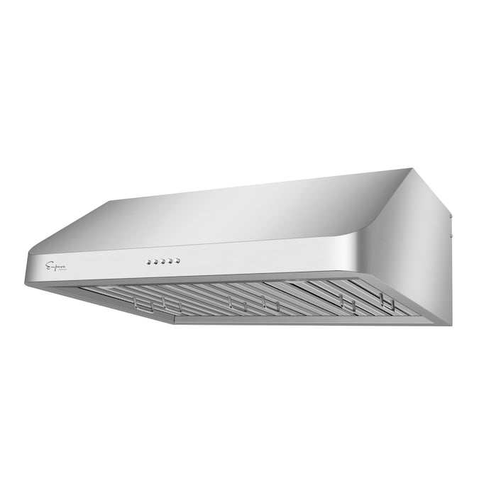 Empava 2024 New Model 36-in 500-CFM Ducted Stainless Steel Under Cabinet Range Hoods Undercabinet Mount