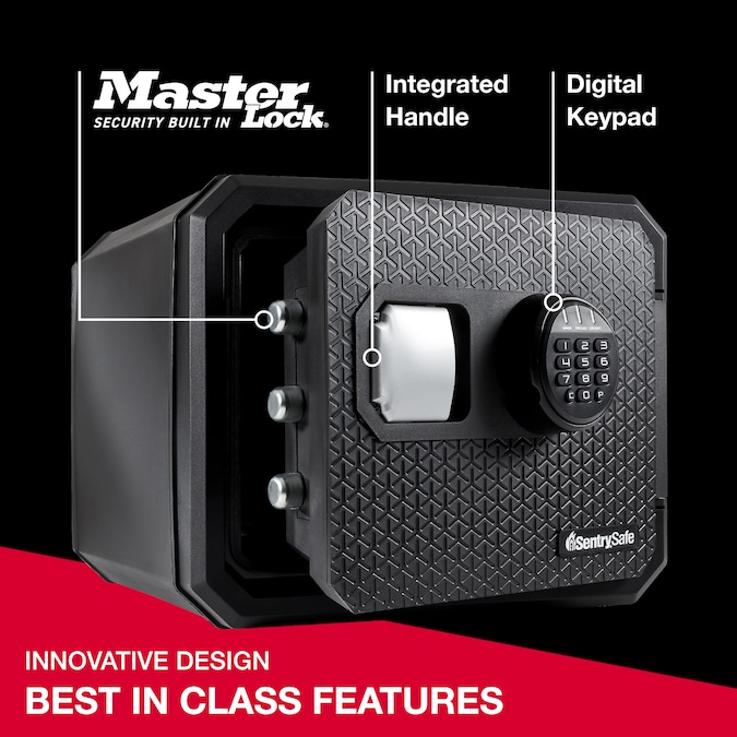 SentrySafe 0.8-cu ft Fireproof and Waterproof Home Safe with Electronic/Keypad Lock - Image 2