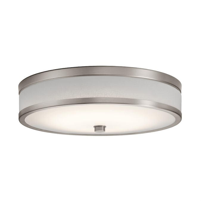 Kichler Pira 1-Light Champagne LED Flush Mount Light