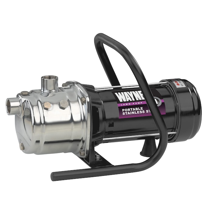 Wayne 1-HP 120-Volt 14-GPM Stainless Steel Lawn Pump