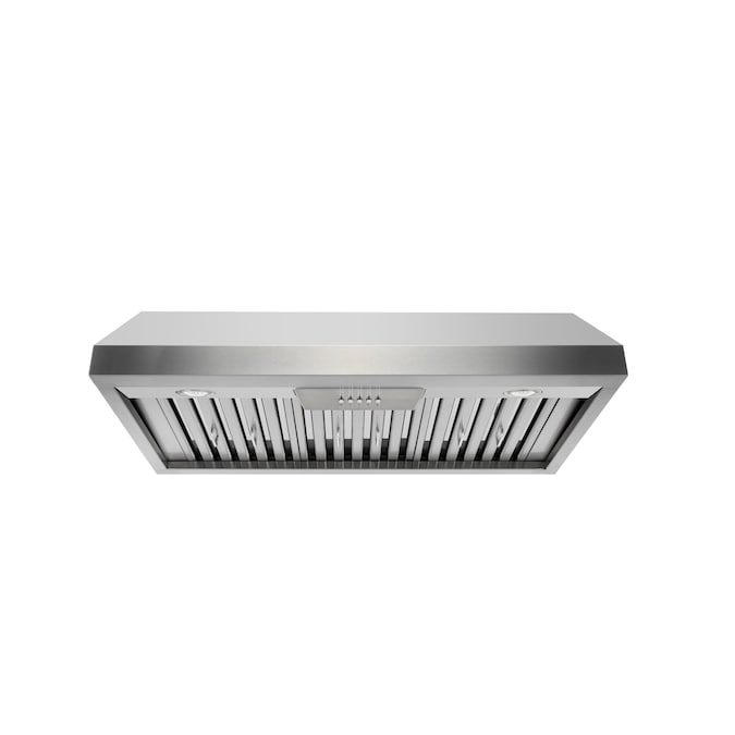 NXR 30-in 800-CFM Ducted Stainless Steel Under Cabinet Range Hoods Undercabinet Mount with Charcoal Filter