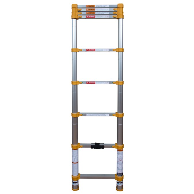 Xtend+Climb ANSI Certified 8.5-ft Aluminum Type 1- 250-lb Load Capacity Telescoping Extension Ladder - Image 6