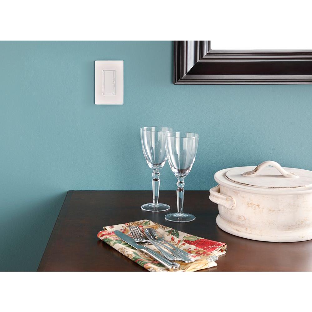 Diva LED+ Single-pole/3-way LED Rocker Light dimmer switch White 3 -Pack - Image 11