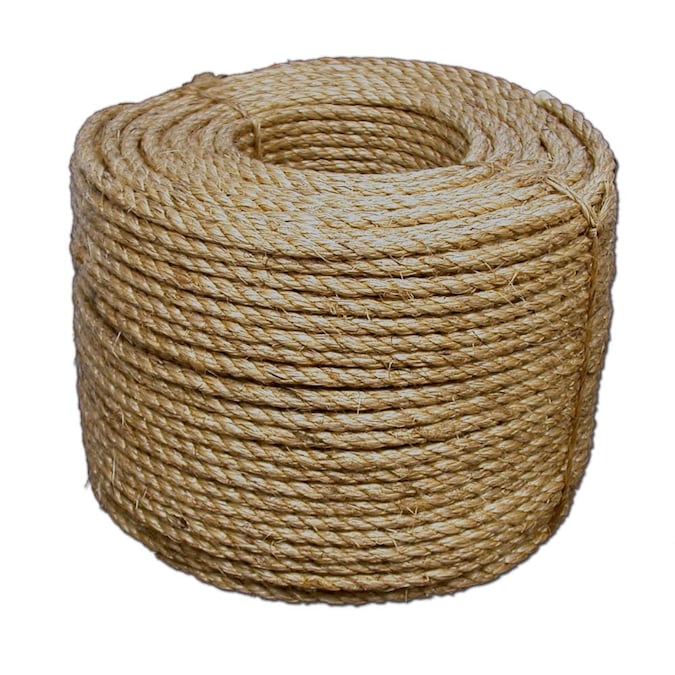 T.W. Evans Cordage 0.625-in x 300-ft Twisted Cotton Rope (By-the-Roll)