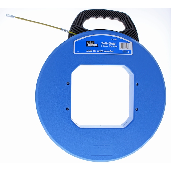 IDEAL Tuff-Grip Pro S-Class 200-ft Fiberglass Fish Tape