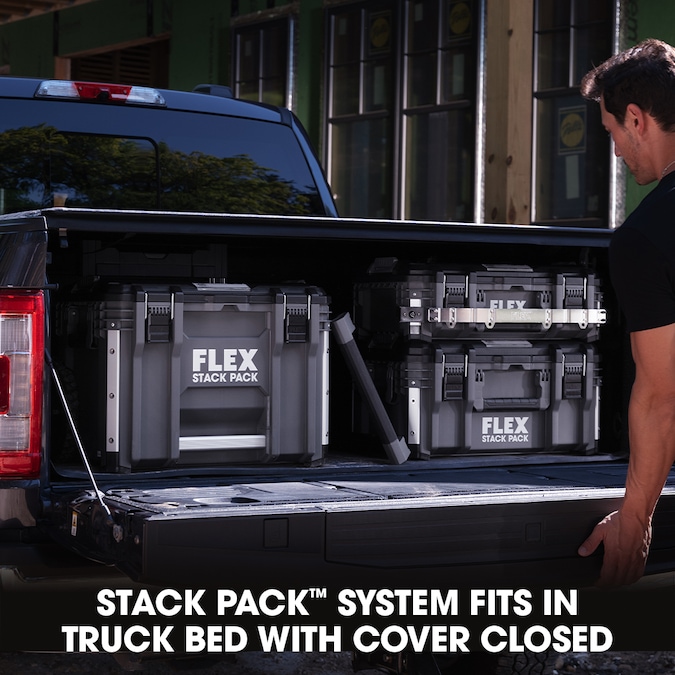FLEX STACK PACK Rolling Tool Box 22-in W x 26.3-in H x 19.2-in D Gray Metal Rolling Tool Box - Image 6