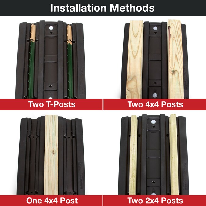 Simplay3 Total Defense Mailbox Shield - Black Post-Mount Mailbox Cover with Address Numbers and Reflective Decals - Image 4