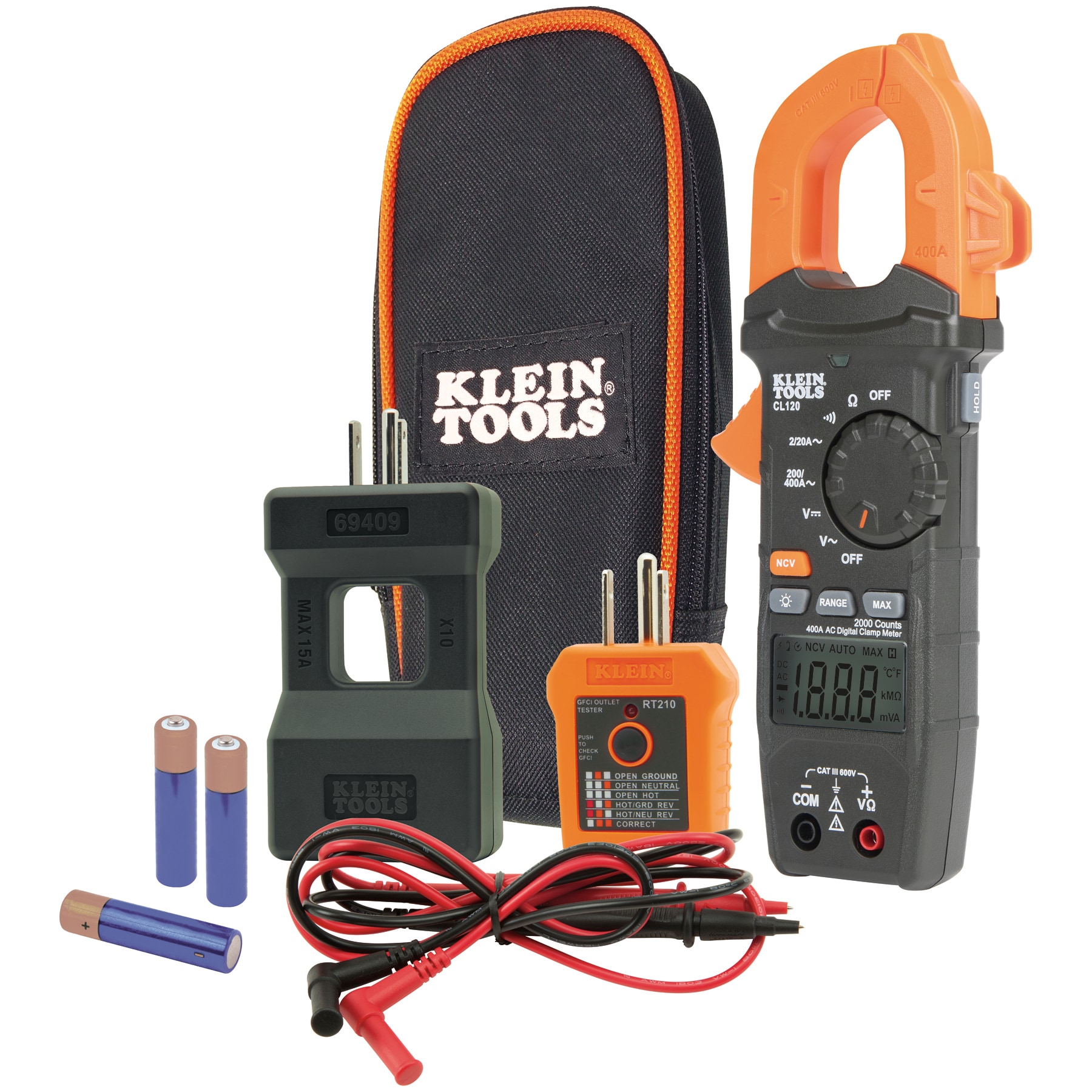 Clamp Meter Electrical Test Kit