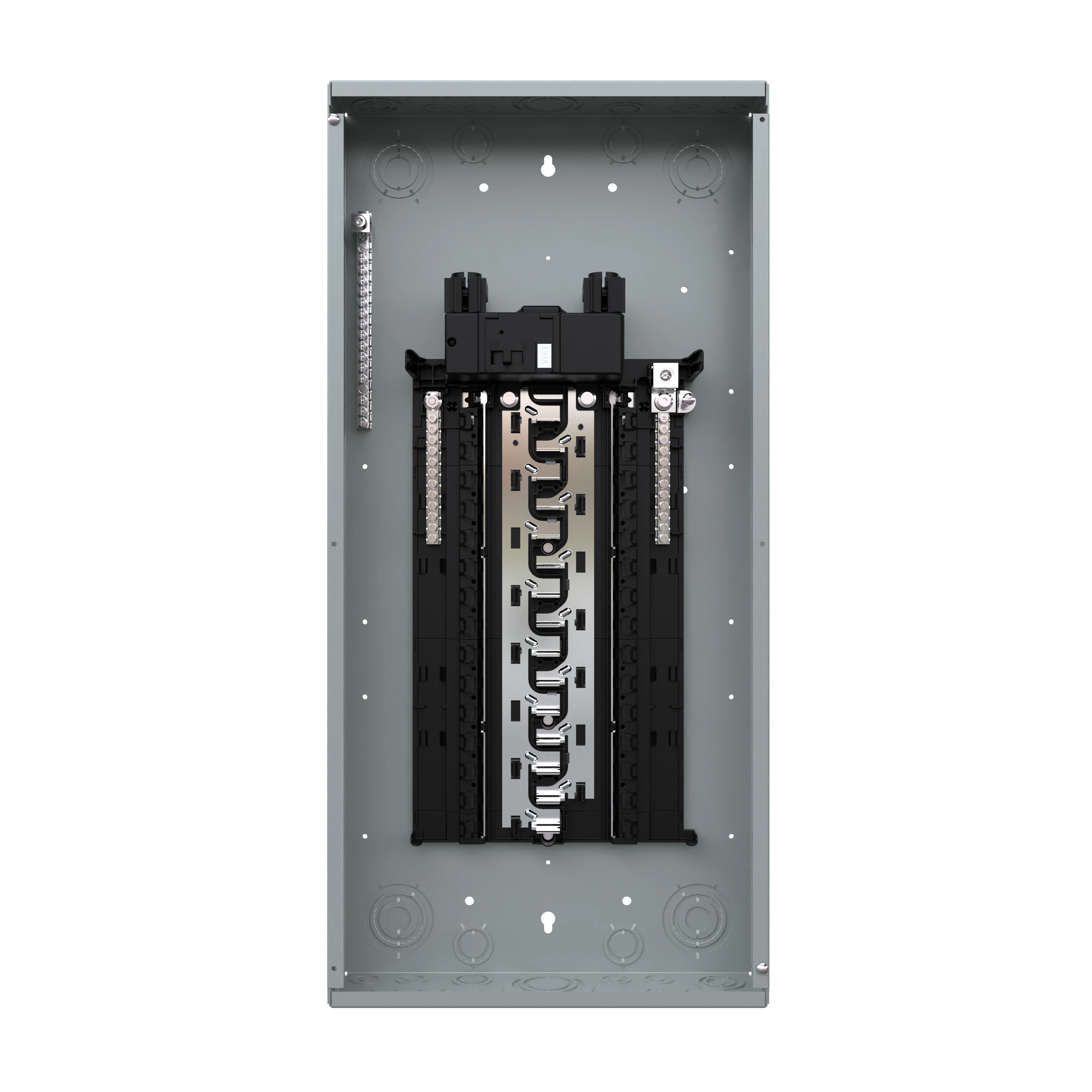 SN 150 -Amp 30 -Spaces 30 -Circuit Indoor Main breaker Plug-On Neutral Load Center - Image 2