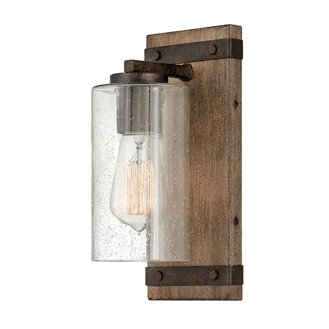 Hinkley Sawyer 5-in 1-Light Brown LED Rustic Vanity Light