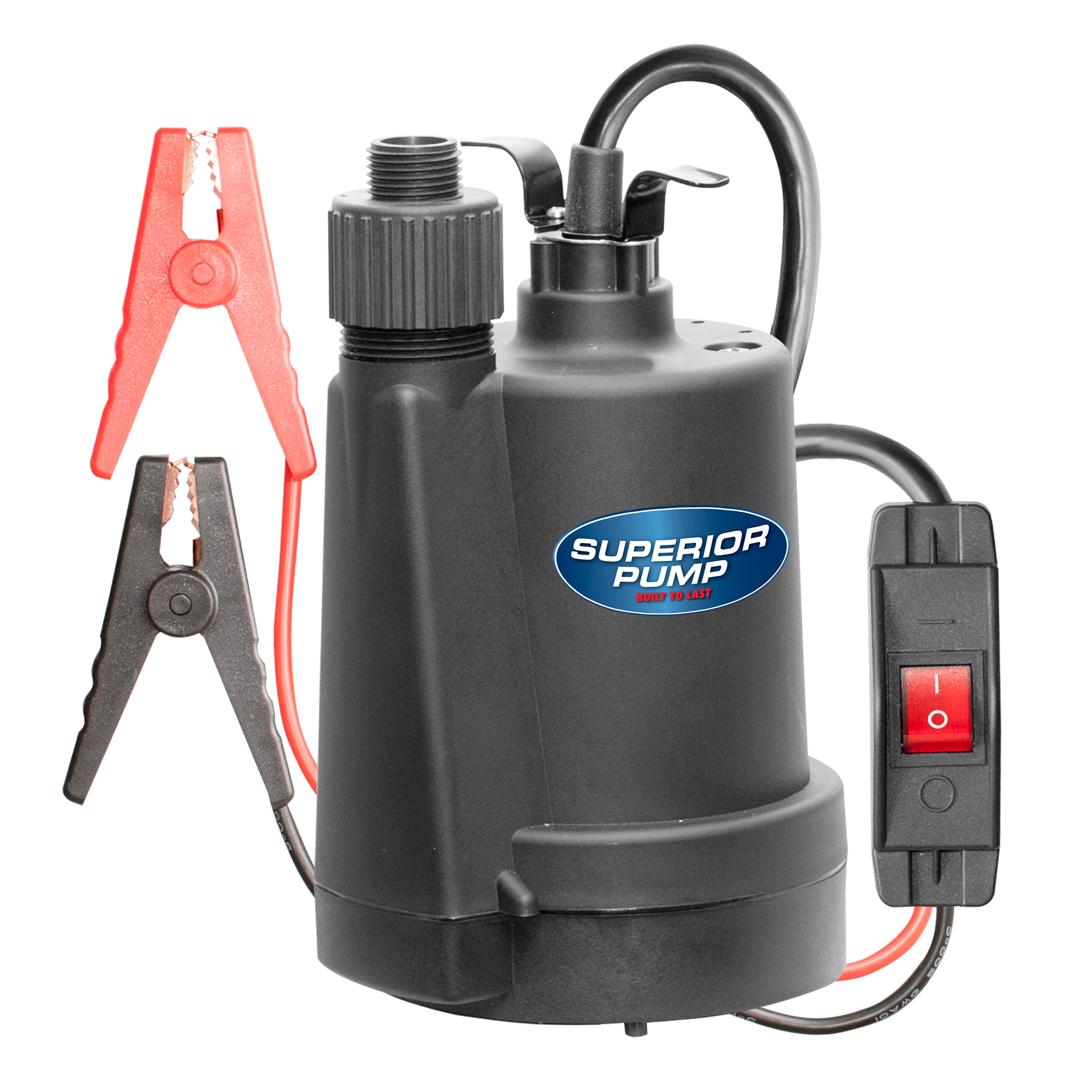 12 -Volt 23-Gallon Thermoplastic Submersible utility pump