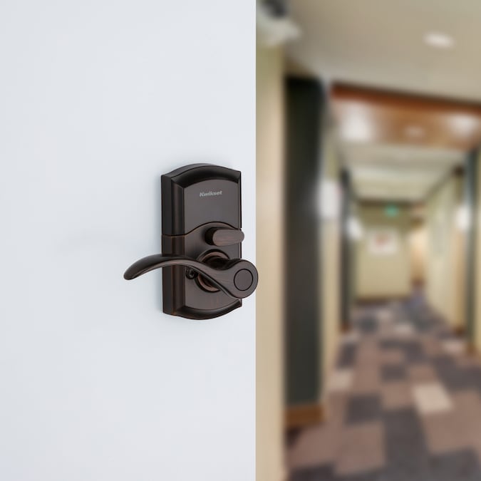 Kwikset SmartCode 955 Venetian Bronze Electronic Handle Smartkey with Keypad - Image 13