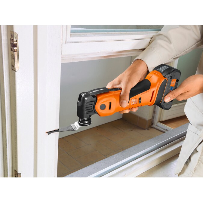 FEIN MULTIMASTER AMM700 Plus 18-volt Cordless Brushless 5.5-Amp Variable 12-Piece Oscillating Multi-Tool Kit with Soft Case (1-Battery Included) - Image 10