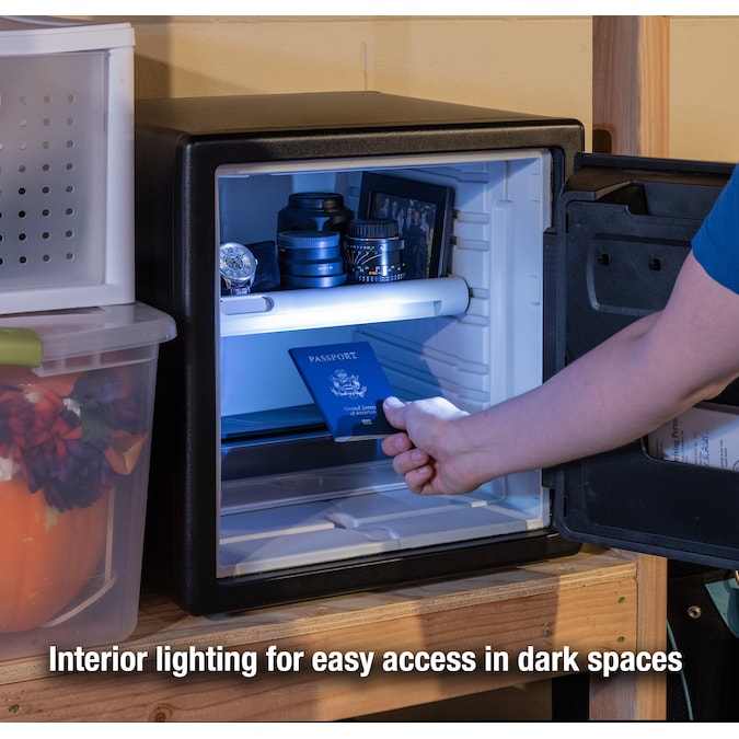 SentrySafe 1.2-cu ft Fireproof and Waterproof Home Safe with Biometric Lock - Image 4