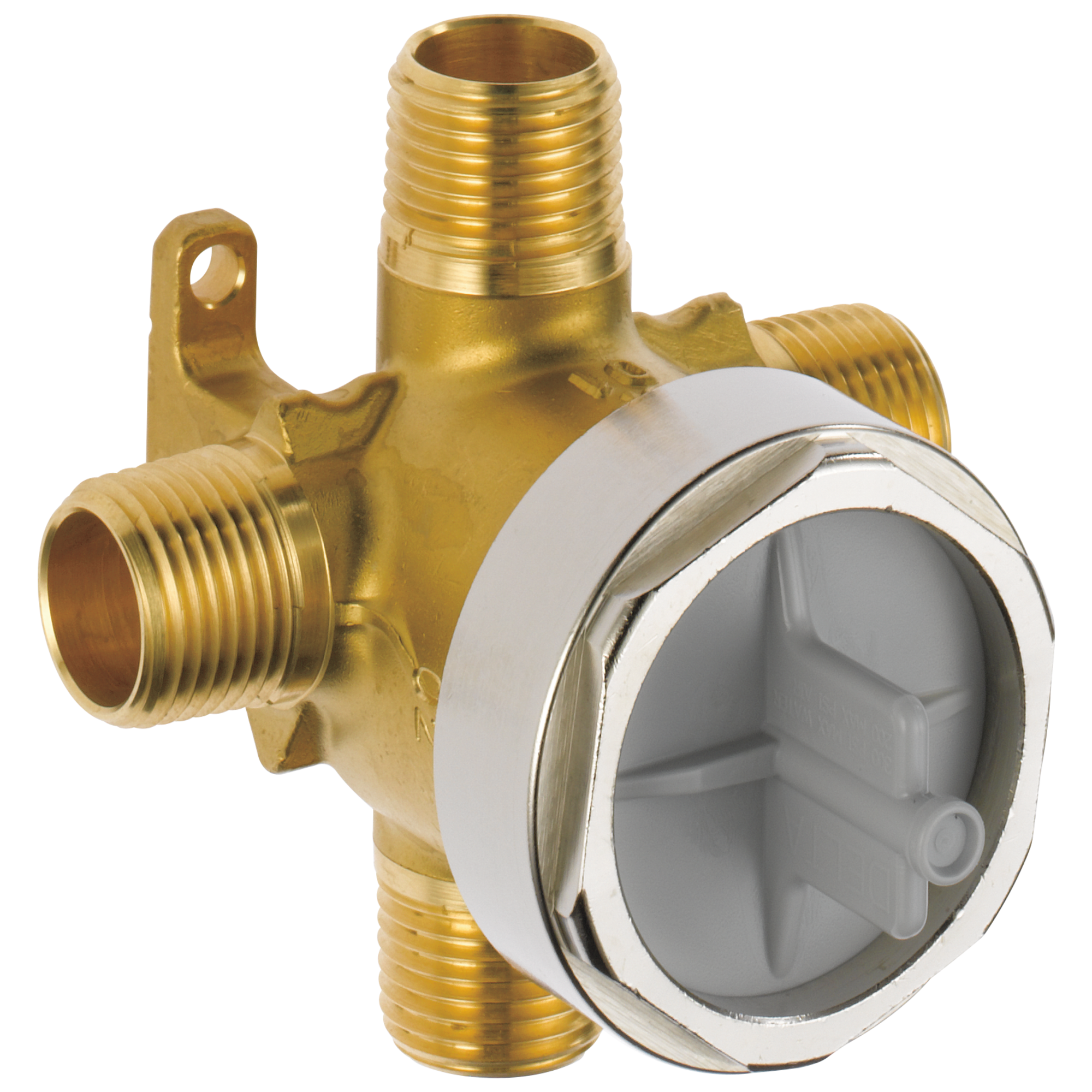 1/2-in ID Copper sweat x 1/2-in OD Copper sweat Brass Diverter valve