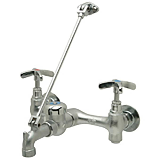Zurn Chrome 2-handle Wall-mount Utility Faucet