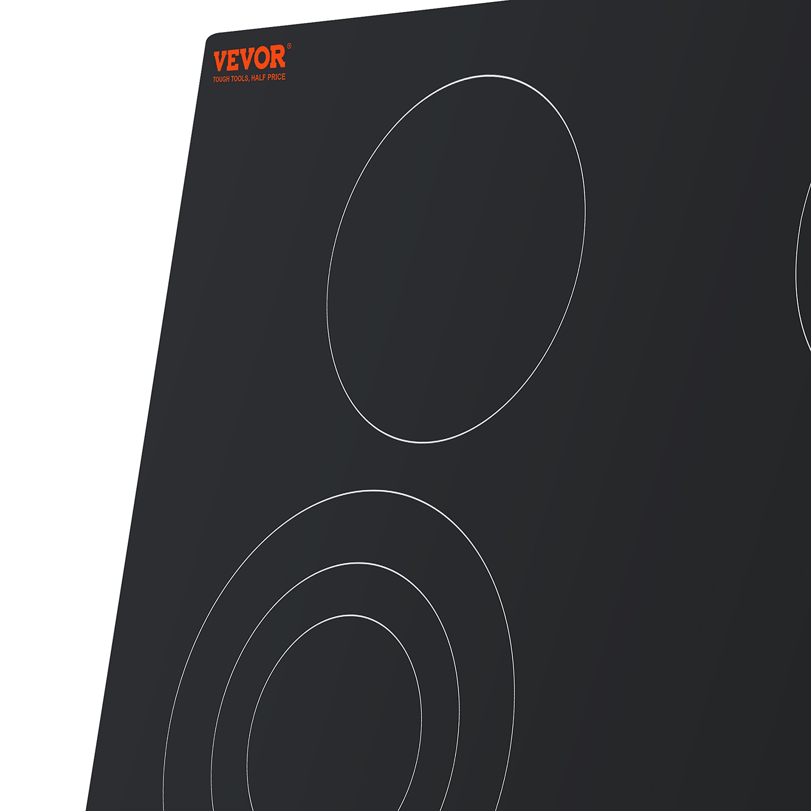 Ceramic Glass Stove 7200W 30-in 4 burners Smooth Surface (Radiant) Black Electric Cooktop - Image 10