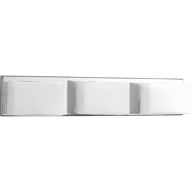 Progress Lighting Ace LED 24-in 3-Light Polished Chrome LED Modern/Contemporary Vanity Light