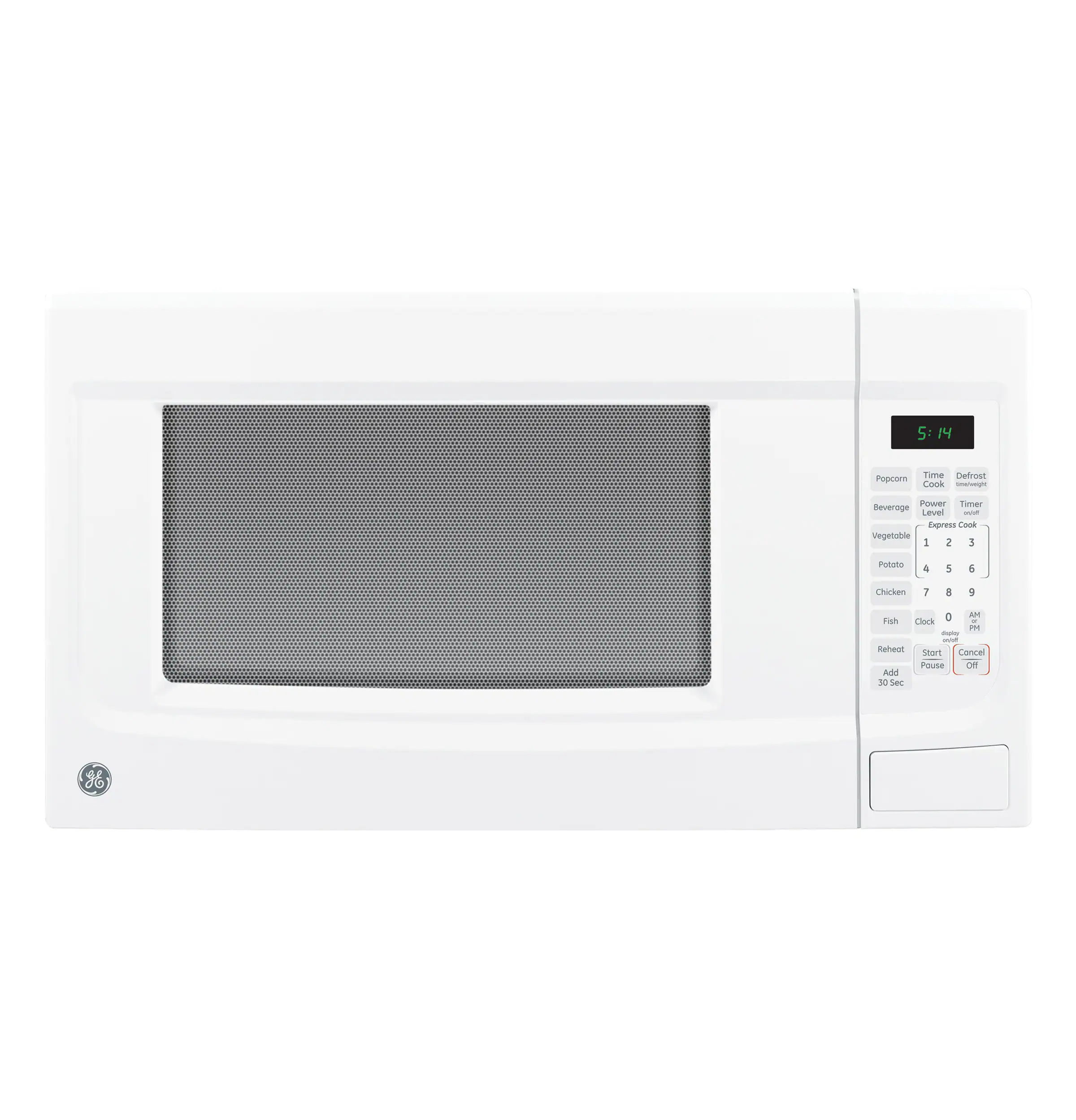 1.4-cu ft Medium 1100 -Watt Sensor Cooking Controls Countertop Microwave ( White )
