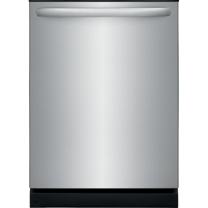 Frigidaire 24-in Top Control Built-In Dishwasher (Fingerprint Resistant Stainless Steel) ENERGY STAR, 52-dBA Standard Sound Level