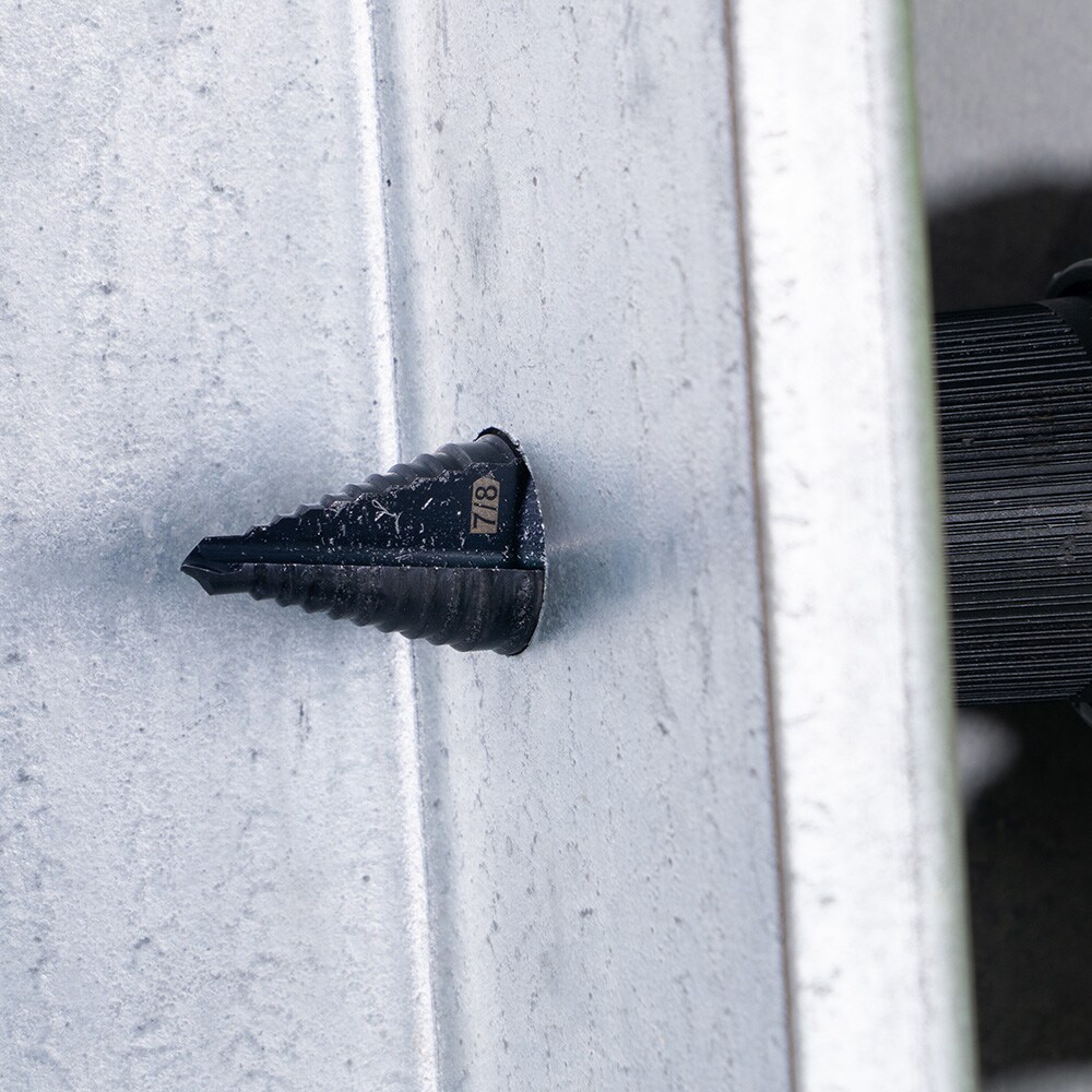 Premium Electrician's 3/8-Inch Hex Step Bit Set, 3 Piece - Image 7