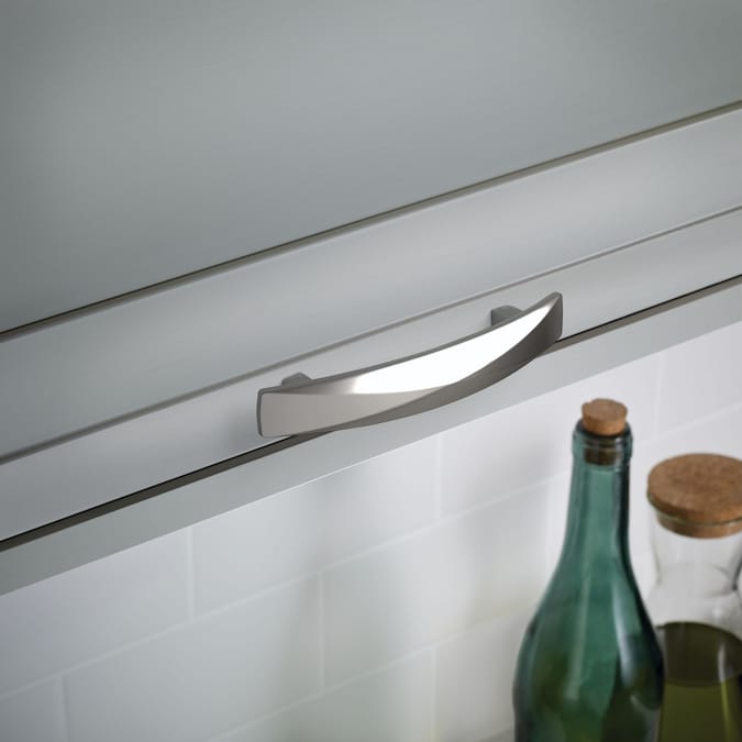 Brainerd Devereux 3-in (76Mm) Center to Center Satin Nickel Arch Bar Drawer Pulls (36-Pack) - Image 2