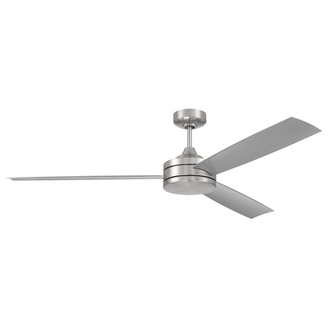 Craftmade Inspo 62-in Brushed polished nickel Indoor Ceiling Fan (3-Blade)
