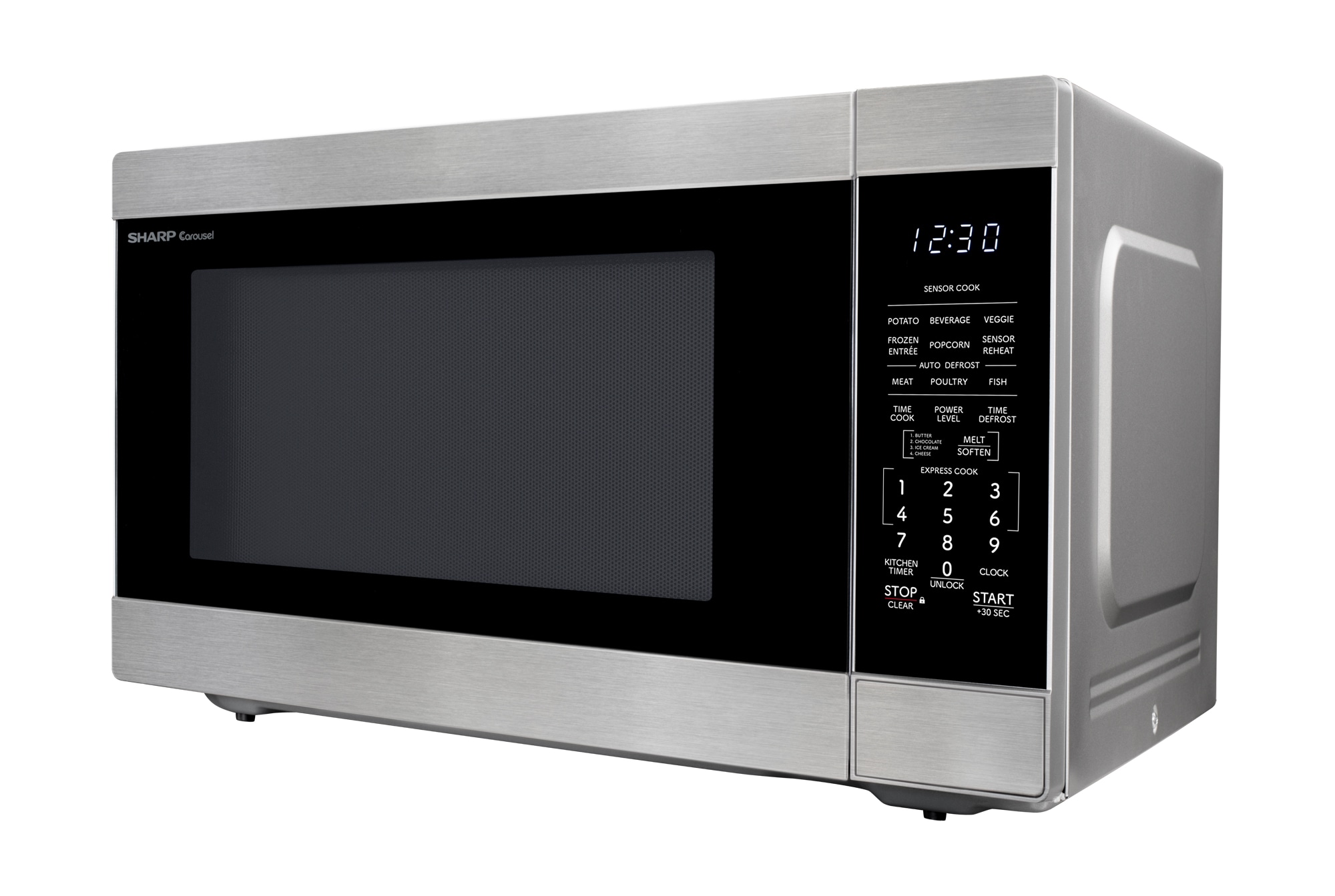 2.2-cu ft Large (Greater than 1.5-cu ft) 1200 -Watt Sensor Cooking Controls Countertop Microwave ( Stainless Steel ) - Image 5
