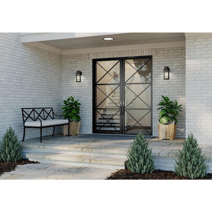 Progress Lighting Z1030 LED 12-in H Black Dark Sky Integrated LED Outdoor Wall Light - Image 2