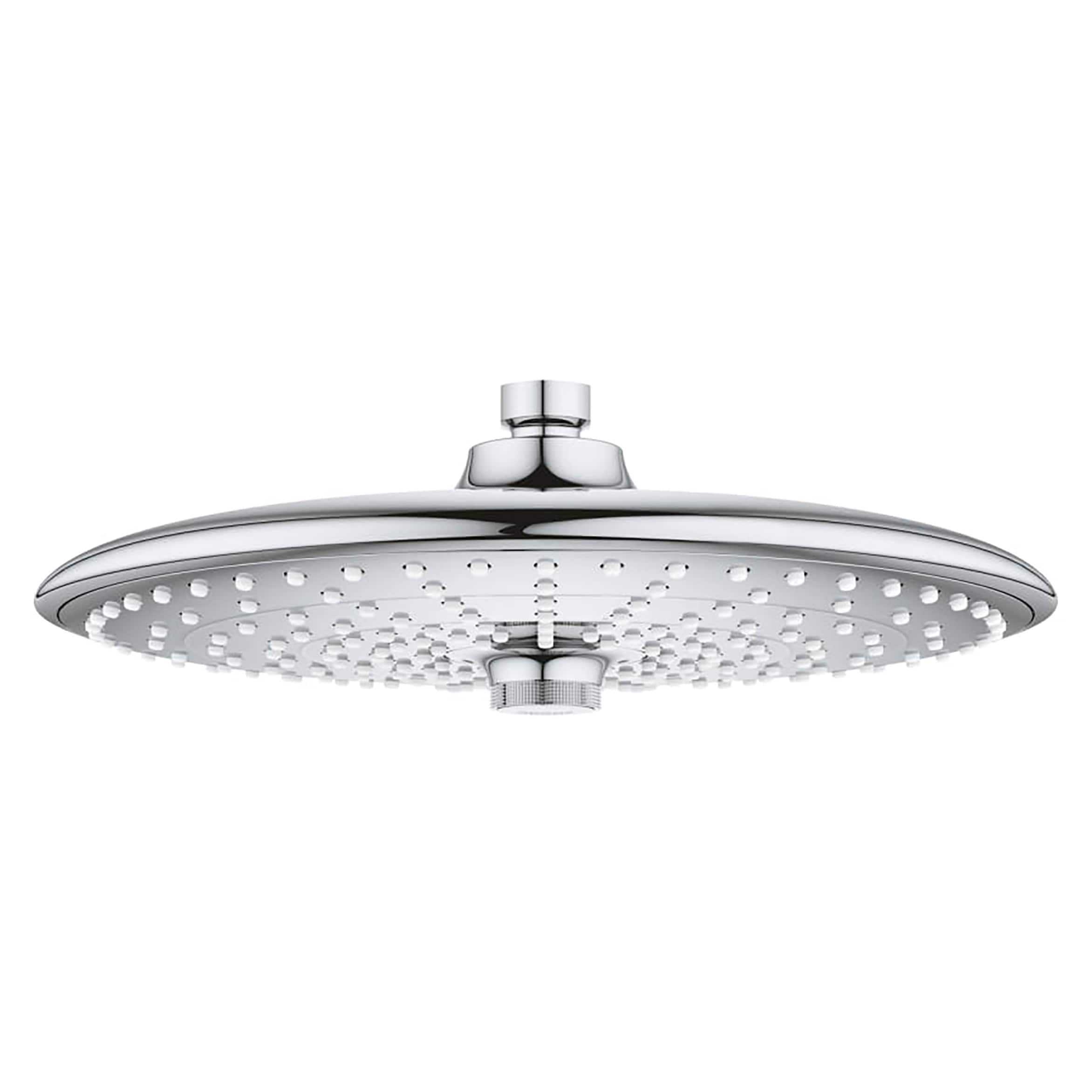 3.0 -Spray Starlight Chrome 10.25-in Round Fixed Rain Shower Head 1.8 GPM