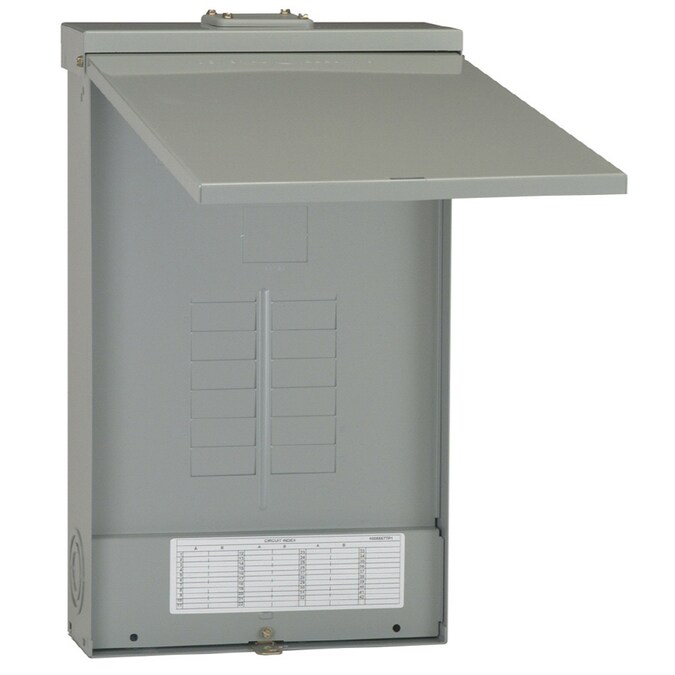 GE PowerMark Gold 125-Amp 14-Spaces 24-Circuit Outdoor Convertible Main Lug Load Center