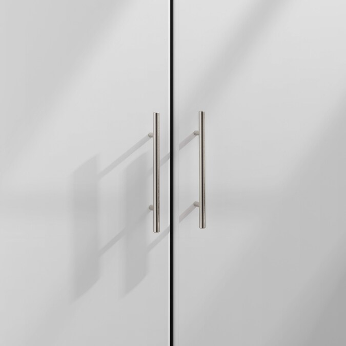 Prepac Elite 64-in W x 65-in H Wood Composite White Freestanding Utility Storage Cabinet - Image 2