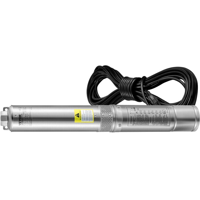 VEVOR 1/2-HP 115-Volt 28-GPM Stainless Steel Submersible Well Pump - Image 16