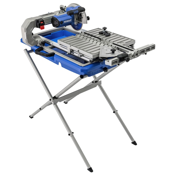 Kobalt Folding Head 9-Amp 7-in-Blade Corded Sliding Table Tile Saw with Stand