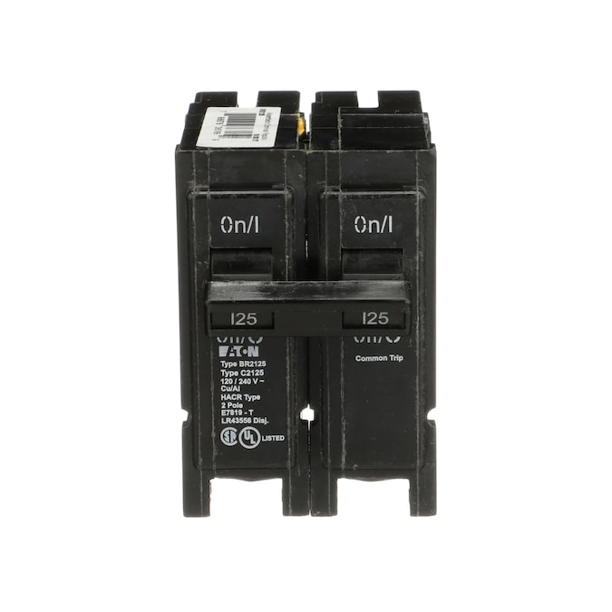 Eaton Type BR 125-amp 2-Pole Standard Trip Circuit Breaker