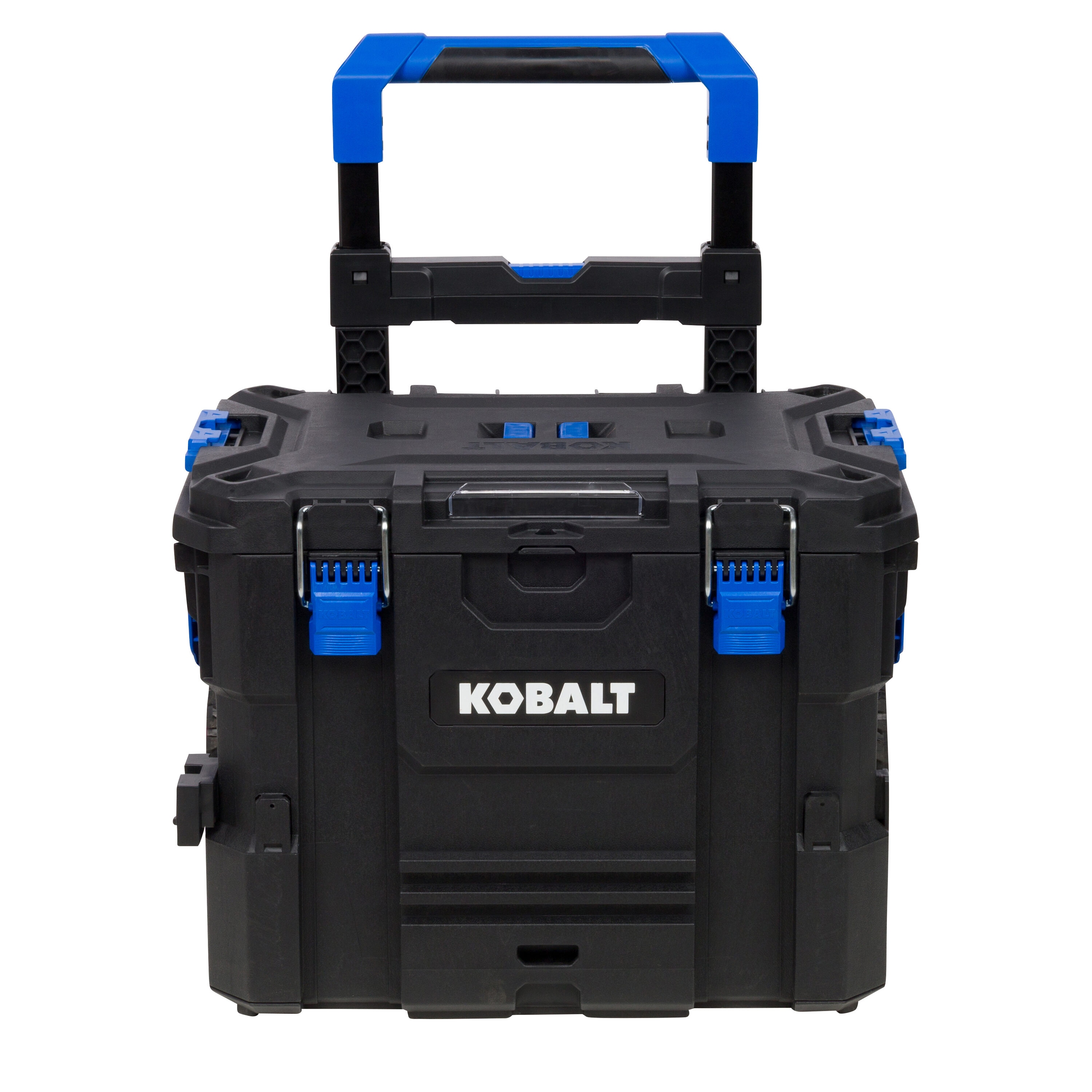 CASESTACK 21.5-in W x 26.7-in H x 17.2-in D Black Plastic Rolling Tool Box