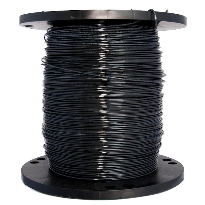 Southwire 2500-ft 14-AWG Black Stranded Copper Thhn Wire (By-the-roll)