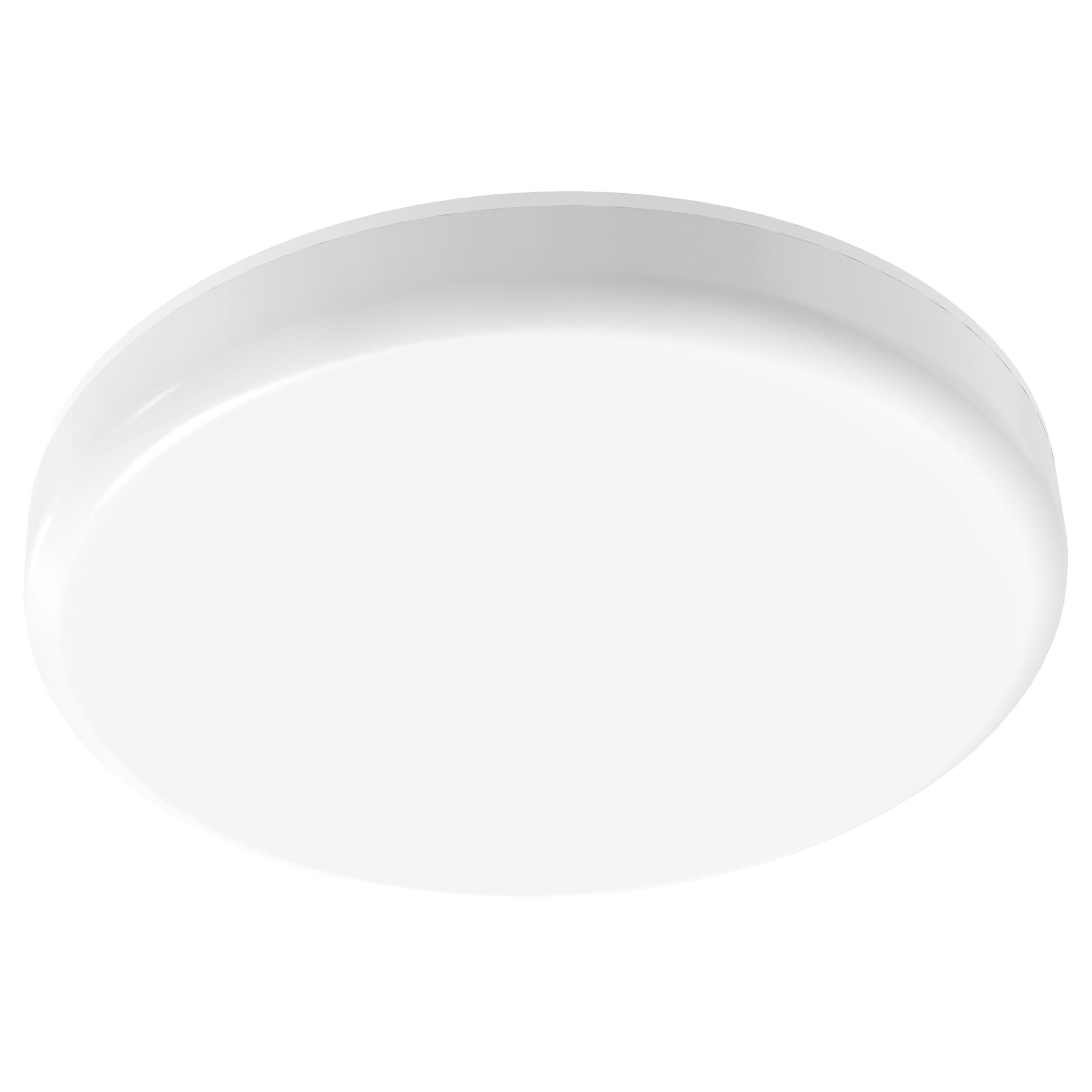 Infinite 16-in White Integrated LED Flush Mount Light - Image 2