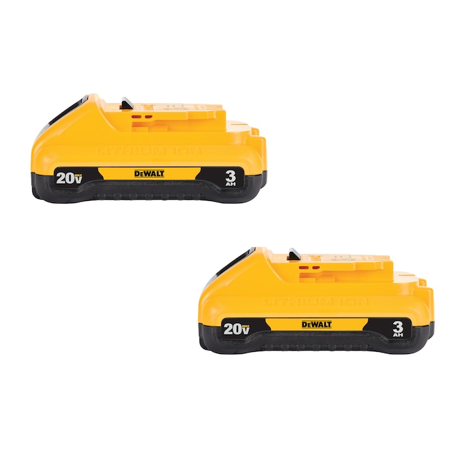 DEWALT 20-V 2-Pack Lithium-ion Battery (3 Ah)
