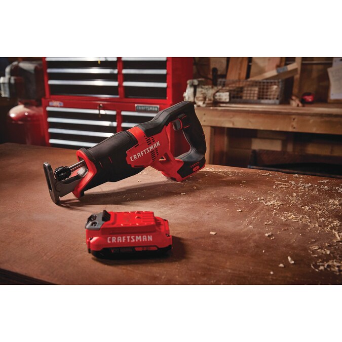 CRAFTSMAN V20 20-volt Max Variable Cordless Reciprocating Saw (Charger Included and Battery Included) - Image 17