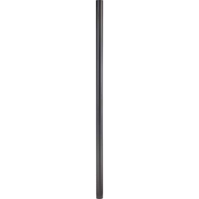 Quoizel 84-in Mystic Black Traditional Outdoor Light Post Lantern