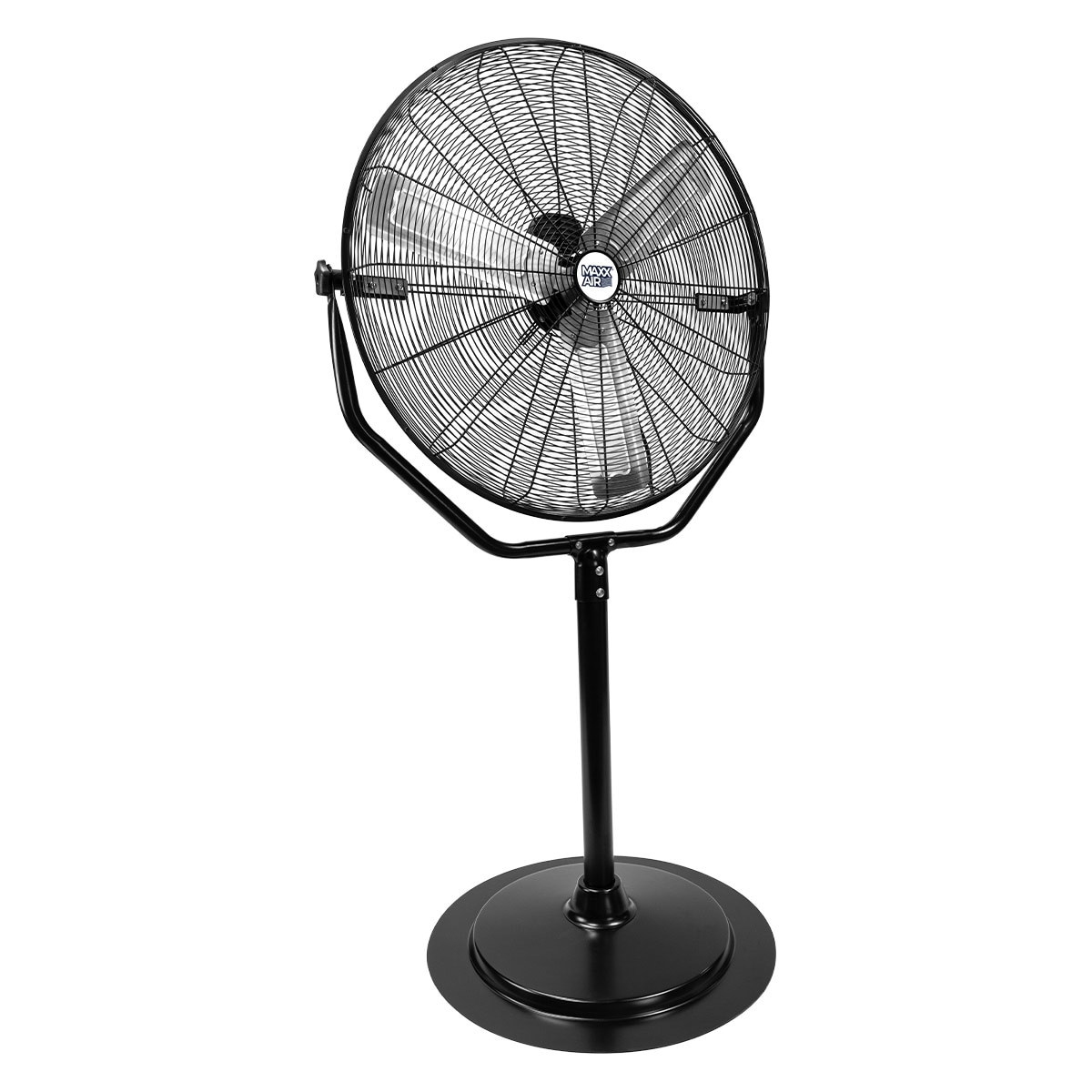 30-Inches 120 -Volt 3 -Speed High Velocity Indoor Black Pedestal Fan