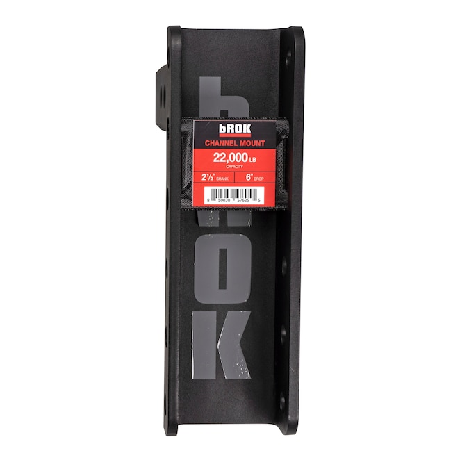 bROK Channel Mount 6-in Drop 2-1/2-in Solid Shank 22K-Lbs - Image 4