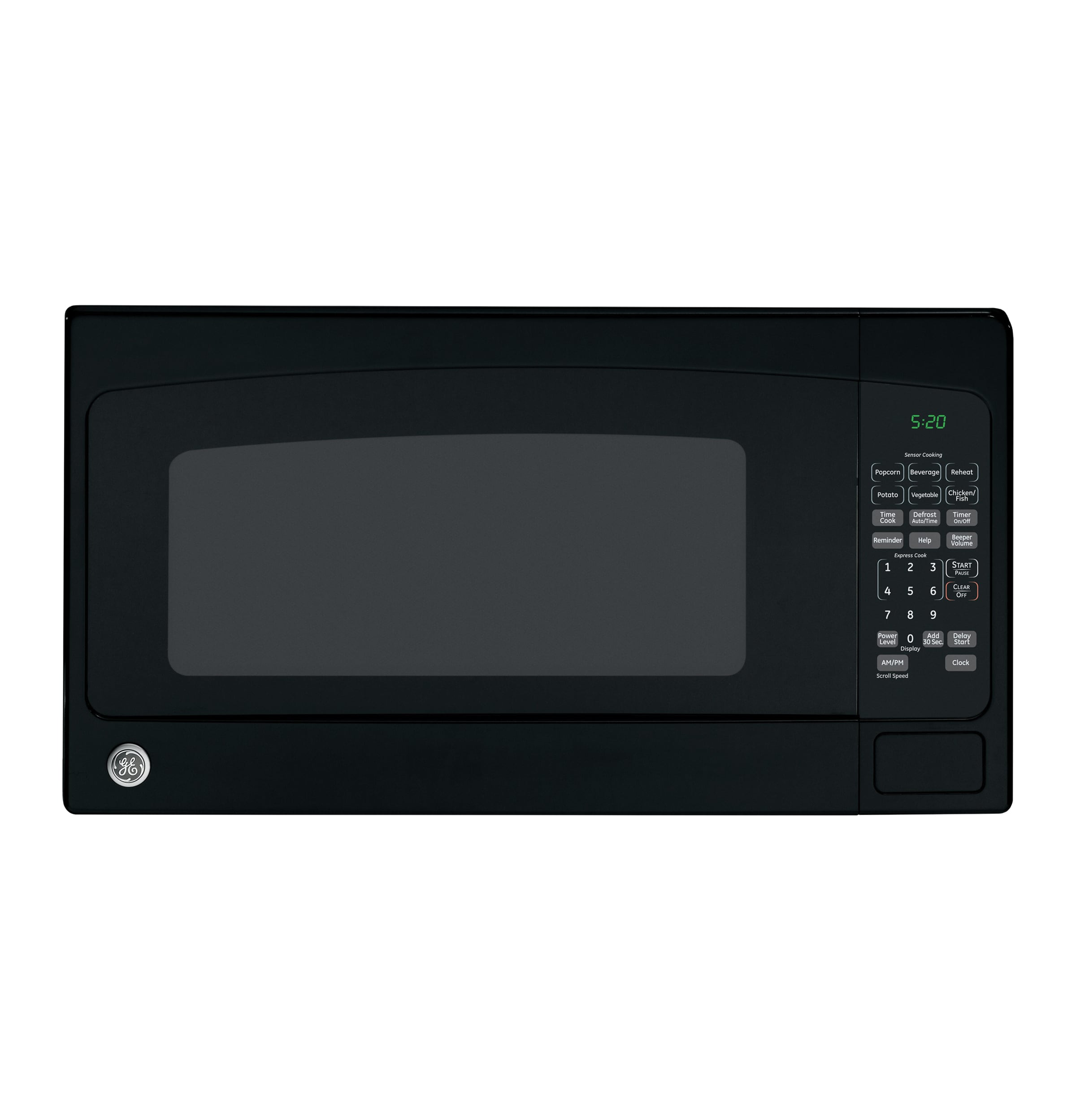 2.0-cu ft Large (Greater than 1.5-cu ft) 1200 -Watt Sensor Cooking Controls Countertop Microwave ( Black )
