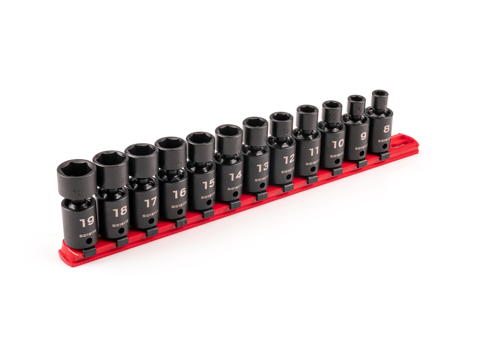 12 -Piece Metric 3/8-in Drive Set 6-point Impact Socket Set