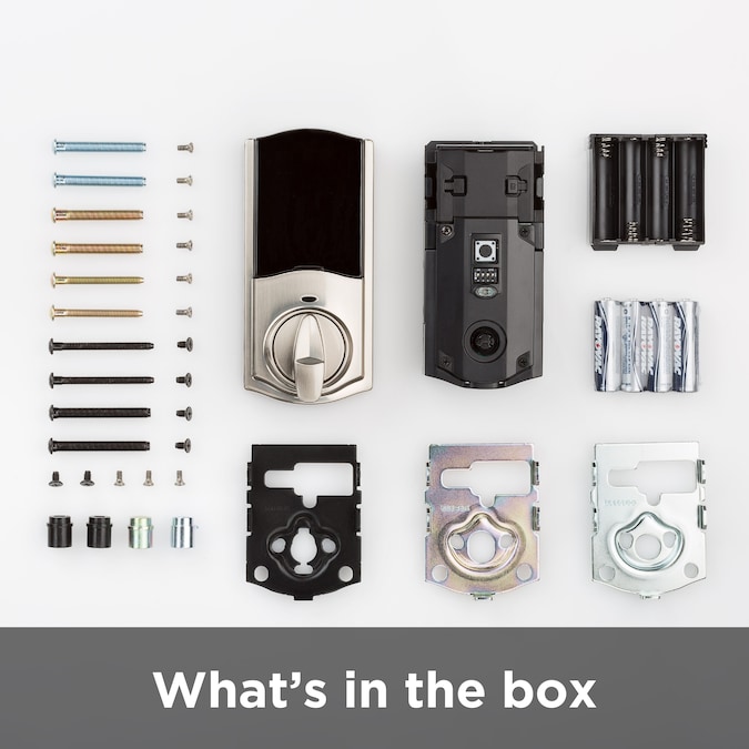 Kwikset Convert Polished Brass Smart Lock Electronic Deadbolt with No Keypad - Image 3