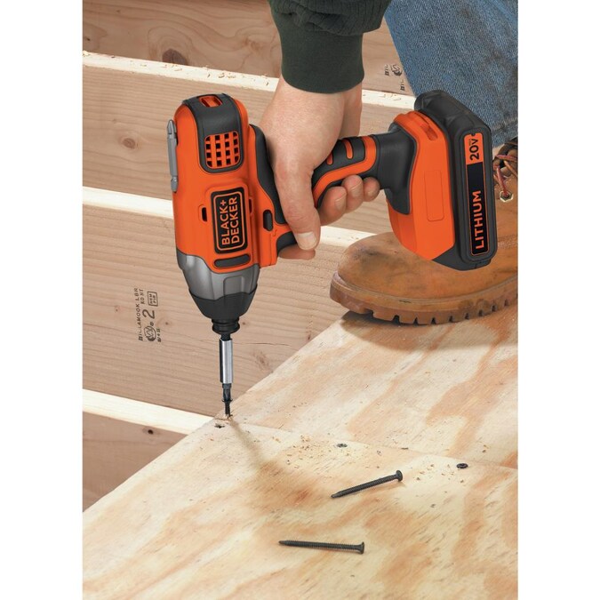 BLACK+DECKER 1/4-in Cordless Impact Driver - Image 8