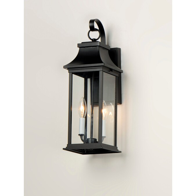 Maxim Lighting Vicksburg 2-Light 20-in H Matte Black Outdoor Wall Light - Image 4