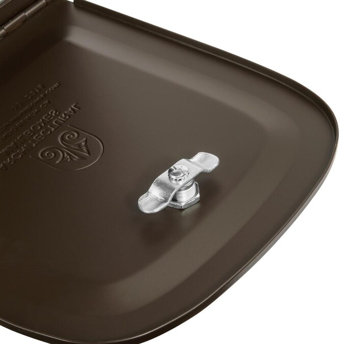 Architectural Mailboxes Post Mount Bronze Metal Large Lockable Mailbox - Image 8